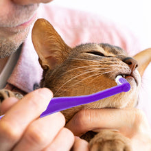 Laden Sie das Bild in den Galerie-Viewer, Mini-Zahnbürste für Katzen