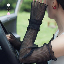 Laden Sie das Bild in den Galerie-Viewer, Sommerliche UV-Schutz-Armstulpen aus Spitze