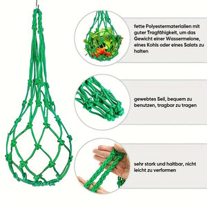 Netze für die Fütterung von Geflügel