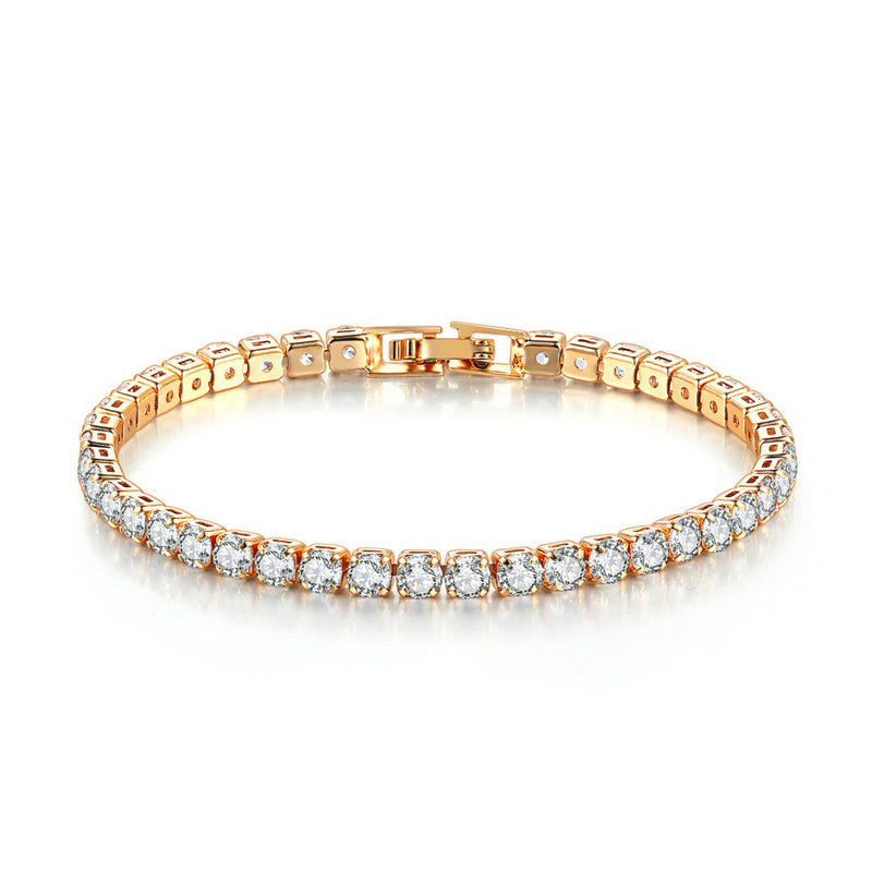 Funkelndes Moissanit-Armband