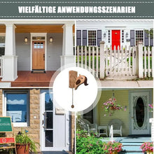 Laden Sie das Bild in den Galerie-Viewer, Handgefertigte kreative Specht-Türklingel aus Holz