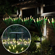 Laden Sie das Bild in den Galerie-Viewer, 2 Packungen Schilf-Solar-Gartenlichter