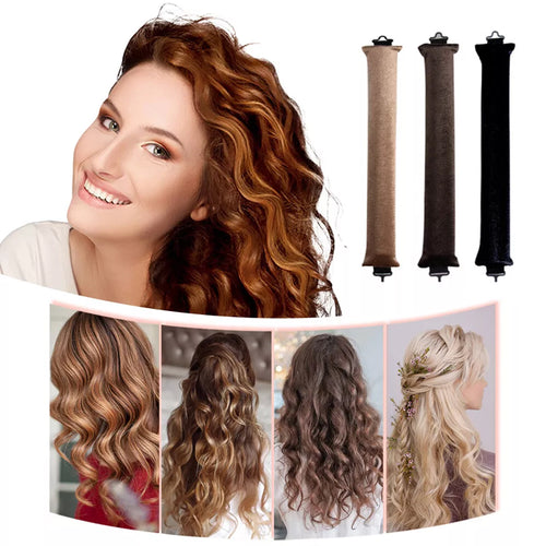 Dicker Lockenstab zum Schlafen