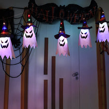 Laden Sie das Bild in den Galerie-Viewer, Halloween-Dekoration mit bunten LED-Lichtern