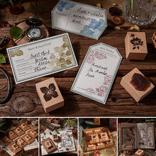 Laden Sie das Bild in den Galerie-Viewer, DIY-Handbuch dekorative Holzstempel