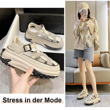 Laden Sie das Bild in den Galerie-Viewer, Sportliche Sandalen mit Künstliche Diamanten