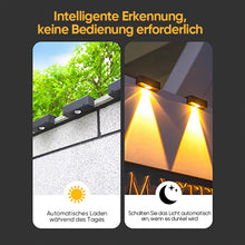 Laden Sie das Bild in den Galerie-Viewer, Superhelle Solar-Wandleuchte