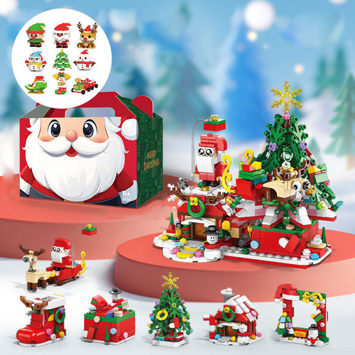 Weihnachtselement-Bausteine