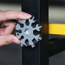 Laden Sie das Bild in den Galerie-Viewer, 18-in-1-Multitool aus rostfreiem Stahl mit Schneeflocken