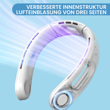 Laden Sie das Bild in den Galerie-Viewer, Tragbarer, wiederaufladbarer, blattloser Ventilator mit Nackenkühlung
