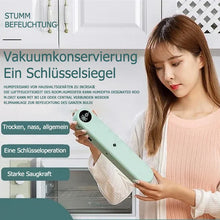 Laden Sie das Bild in den Galerie-Viewer, Elektrisches Lebensmittel-Vakuumiergerät für den Haushalt