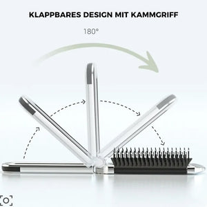 Zusammenklappbarer Luftkissenkamm