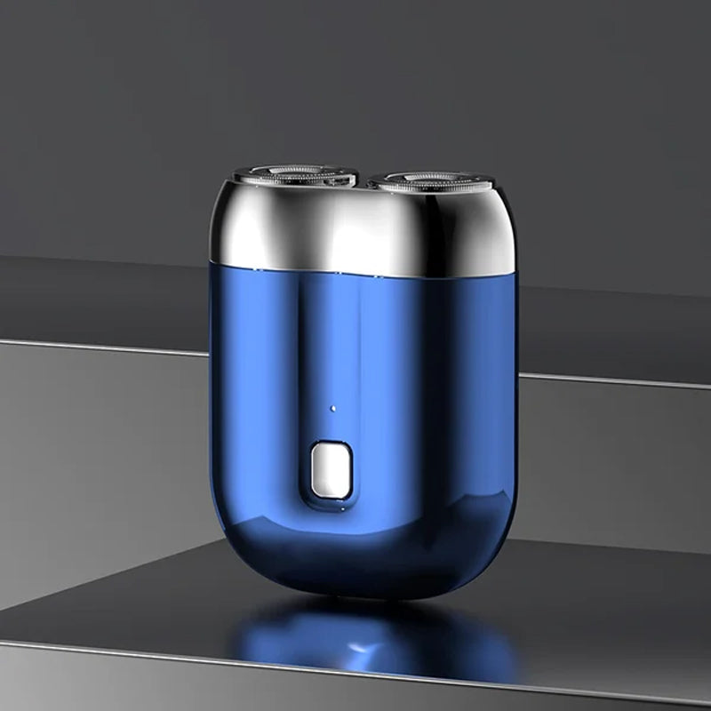 Wiederaufladbarer, wasserdichter, kompakter Elektrorasierer für Zuhause, Auto, Reisen
