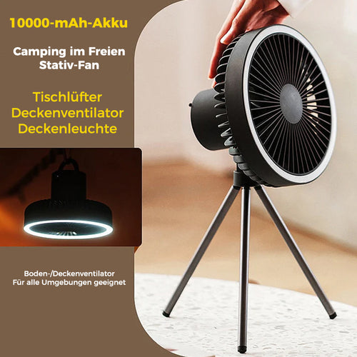 Intelligenter tragbarer 3-in-1-Lüfter