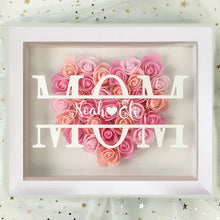Laden Sie das Bild in den Galerie-Viewer, Muttertagsgeschenk Farbverlauf Blumenrahmen
