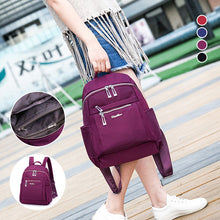 Laden Sie das Bild in den Galerie-Viewer, Modischer Oxford-Rucksack für Damen