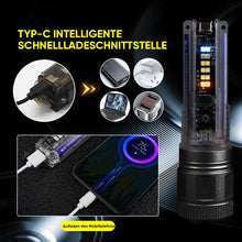 Laden Sie das Bild in den Galerie-Viewer, Superhelle laserzoombare Taschenlampe mit großer Reichweite