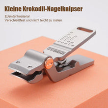 Laden Sie das Bild in den Galerie-Viewer, Krokodil-Nagelknipser