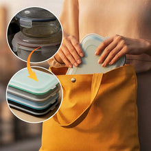 Laden Sie das Bild in den Galerie-Viewer, Silikon-Lunchbox mit Deckel
