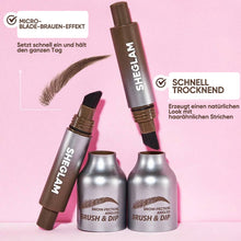 Laden Sie das Bild in den Galerie-Viewer, Wilder Augenbrauen Samt dreidimensionales Färben von Augenbrauen Creme