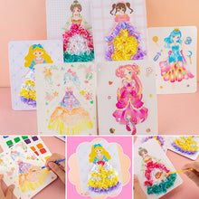 Laden Sie das Bild in den Galerie-Viewer, Unendlicher Kindheitstraum handgemalt