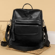 Laden Sie das Bild in den Galerie-Viewer, Lässiger Damenrucksack aus weichem Leder