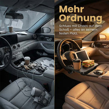 Laden Sie das Bild in den Galerie-Viewer, 2-in-1 Auto-Lenkradablage &amp; Sitzspalt-Organizer