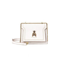 Laden Sie das Bild in den Galerie-Viewer, Elegante Umhängetasche für Damen mit Bienen-Patch