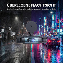 Laden Sie das Bild in den Galerie-Viewer, 360°-Rundumsicht-4-Kanal-Dashcam