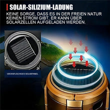 Laden Sie das Bild in den Galerie-Viewer, 6 in 1 Tragbare Solar LED Camping Laterne