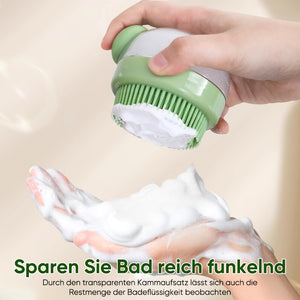 Silikon-Badepinsel für Haustiere