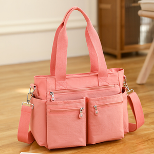 Lässige Tragetasche mit mehreren Taschen
