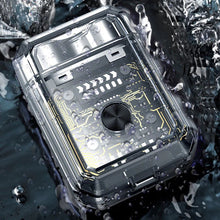 Laden Sie das Bild in den Galerie-Viewer, Transparenter magnetischer Mini-Elektrorasierer mit Doppelkopf