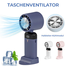 Laden Sie das Bild in den Galerie-Viewer, Tragbarer elektrischer Handventilator