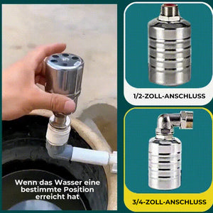 Schwimmerventil zur Wasserstandsregelung aus Edelstahl 304
