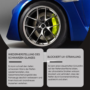 Autoreifen-Renovierungswachs