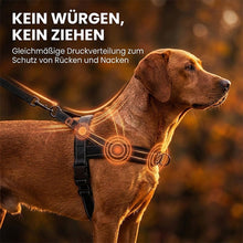 Laden Sie das Bild in den Galerie-Viewer, Ultimatives reflektierendes Anti-Zug-Hundegeschirr