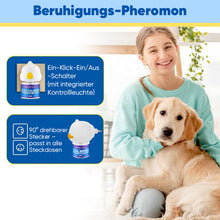 Laden Sie das Bild in den Galerie-Viewer, Pheromon-Diffusor-Set zur Beruhigung von Haustieren (Katze &amp; Hund)