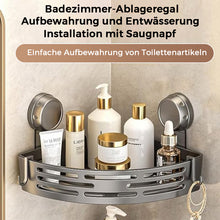 Laden Sie das Bild in den Galerie-Viewer, Dreieckiger Duschkorb mit Saugnapf