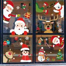 Laden Sie das Bild in den Galerie-Viewer, Weihnachtsfensteraufkleber