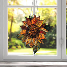 Laden Sie das Bild in den Galerie-Viewer, Sonnenblume Acryl Fenster hängend