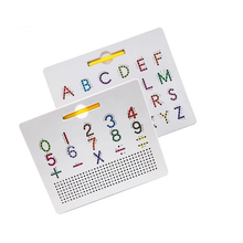 Laden Sie das Bild in den Galerie-Viewer, 2-in-1 doppelseitige magnetische Alphabet-Edition