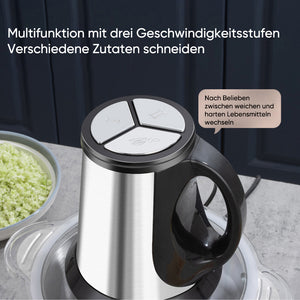 Multifunktionaler Fleischwolf mit großem Fassungsvermögen