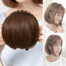Laden Sie das Bild in den Galerie-Viewer, Geflochtenes Haarband Perücke