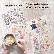Laden Sie das Bild in den Galerie-Viewer, Florale Bibelregister 66 zum Abziehen und Aufkleben