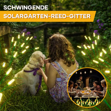 Laden Sie das Bild in den Galerie-Viewer, 2 Packungen Schilf-Solar-Gartenlichter