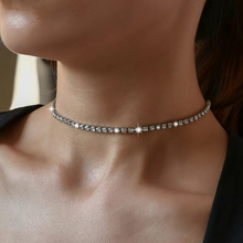 Laden Sie das Bild in den Galerie-Viewer, Schlichte elegante Diamantkette