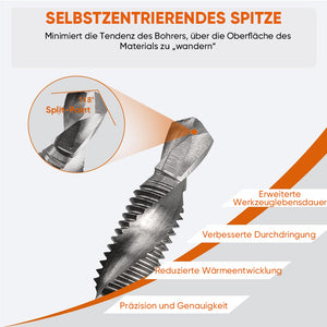 6-teiliges metrisches Gewindebohrer-Set