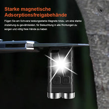 Laden Sie das Bild in den Galerie-Viewer, Magnetische Mini-Schlüsselanhänger-Taschenlampe