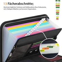 Laden Sie das Bild in den Galerie-Viewer, Feuerfeste Dokumentenmappe mit Reißverschluss